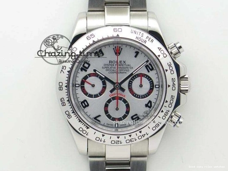 Rolex aaa copy Bezel White Sustainable 116500 Noob Edition on Bracelet Ceramic Best A SS Dial 1:1 2980 Daytona 1218
